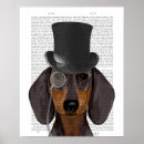 Search for dachshund art posters Steampunk