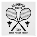 Recherche de badminton posters Sports