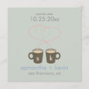 Search for coffee save the dates Simple