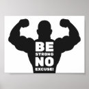 Search for no excuses posters Fitness