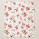 Search for floral design blankets Pink
