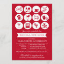 Recherche de douche nuptiale à la mode invitations Invités