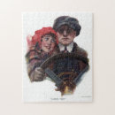 Recherche de voiture classique puzzles Rouge