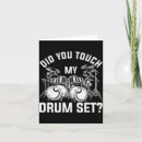 Search for drums christmas cards Set