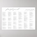 Search for alphabetical wedding seating charts Script