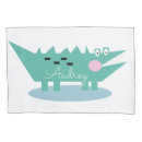 Search for wild animal pillowcases Crocodile