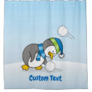 Search for penguin shower curtains Winter