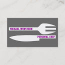 Recherche de chef culinaire cartes visite Minimaliste
