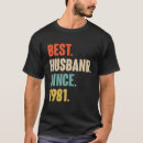 Search for husband 40th anniversary tshirts Marriage