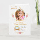 Recherche de princess anniversaire cartes Girl