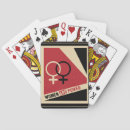 Search for feminist playing cards Girl power