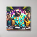 Search for sloth canvas prints Tropical