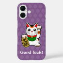 Recherche de chat japonais iphone coques Maneki neko