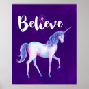Search for unicorn believe in magic posters Magical