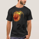 Search for flaming basketball tshirts Number