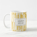 Search for abstract patterns mugs Yellow