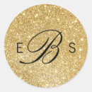 Search for gold glitter wedding stickers Modern