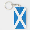 Search for scottish flag keychains Saltire