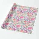 Recherche de floral watercolor wrapping paper Fleurs