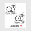 Recherche de anneaux autocollants Personnalisés