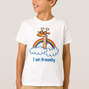 Search for giraffe kids tshirts Rainbow