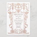 Search for bronze foil invitations Vintage