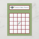 Recherche de bingo test de baby shower invitations Bleu