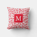 Search for red berries pillows Red and white