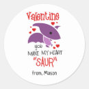 Search for dinosaur valentines stickers Cute