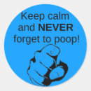 Search for keep calm and party on stickers Round