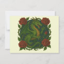 Search for red dragon postcards Green