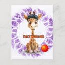 Recherche de girafes anniversaire cartes Boy