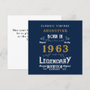 Recherche de 1963 anniversaire cartes Né en 1963