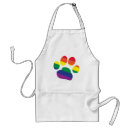 Search for rainbow paw aprons Lesbian