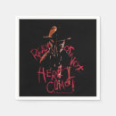 Search for horror film napkins Wes craven