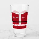 Search for funny christmas beer glasses Santa