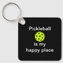 Search for happy place keychains Pickleball