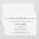 Search for heart rehearsal dinner invitations Simple