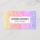 Recherche de pointillés cartes visite Customer