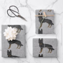 Recherche de noire papier cadeau Chien