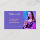 Search for bubble tea business cards Customer