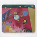 Recherche de kandinsky tapis souris Rouge