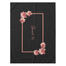 Search for pink and black tablecloths Flowers