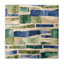 Recherche de vert bleu carreaux Abstrait