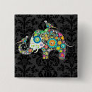 Recherche de oiseau badges Floral