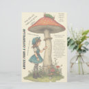Search for alice in wonderland stationery paper Mushroom