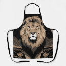 Search for vintage lion aprons Safari