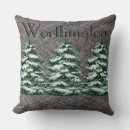 Recherche de lin coussins Bleu