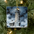 Search for michigan lighthouse ornaments Winter