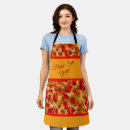 Search for red maple leaf aprons Fall